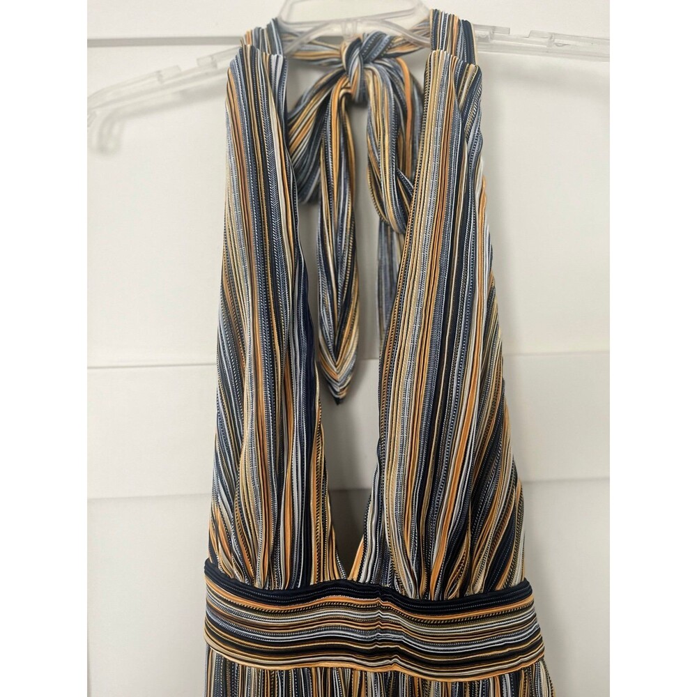 Azalea Bliss Multi Colored Striped Jumpsuit - Small - Picture 4 of 12